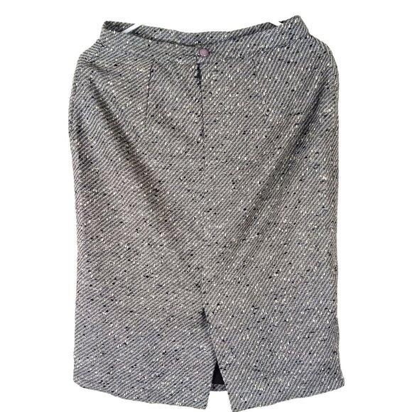 MIMMINA Vintage Italian Tweed Sparkle Skirt Suit 10 - Picture 9 of 16